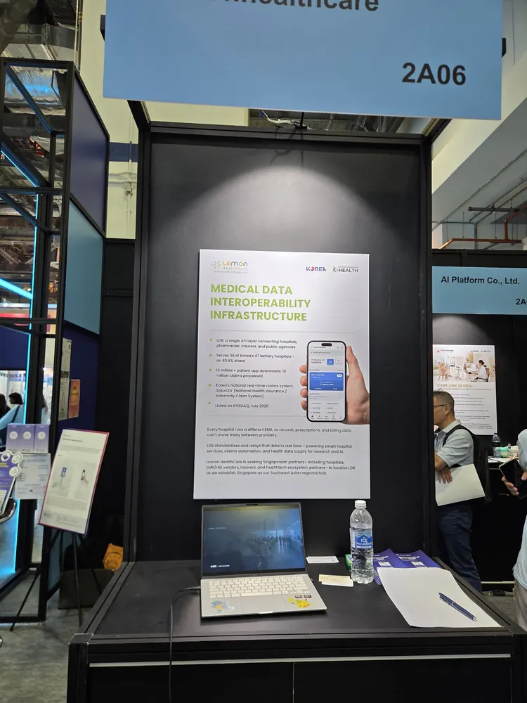 Singapore · Lemon Healthcare booth · 2026